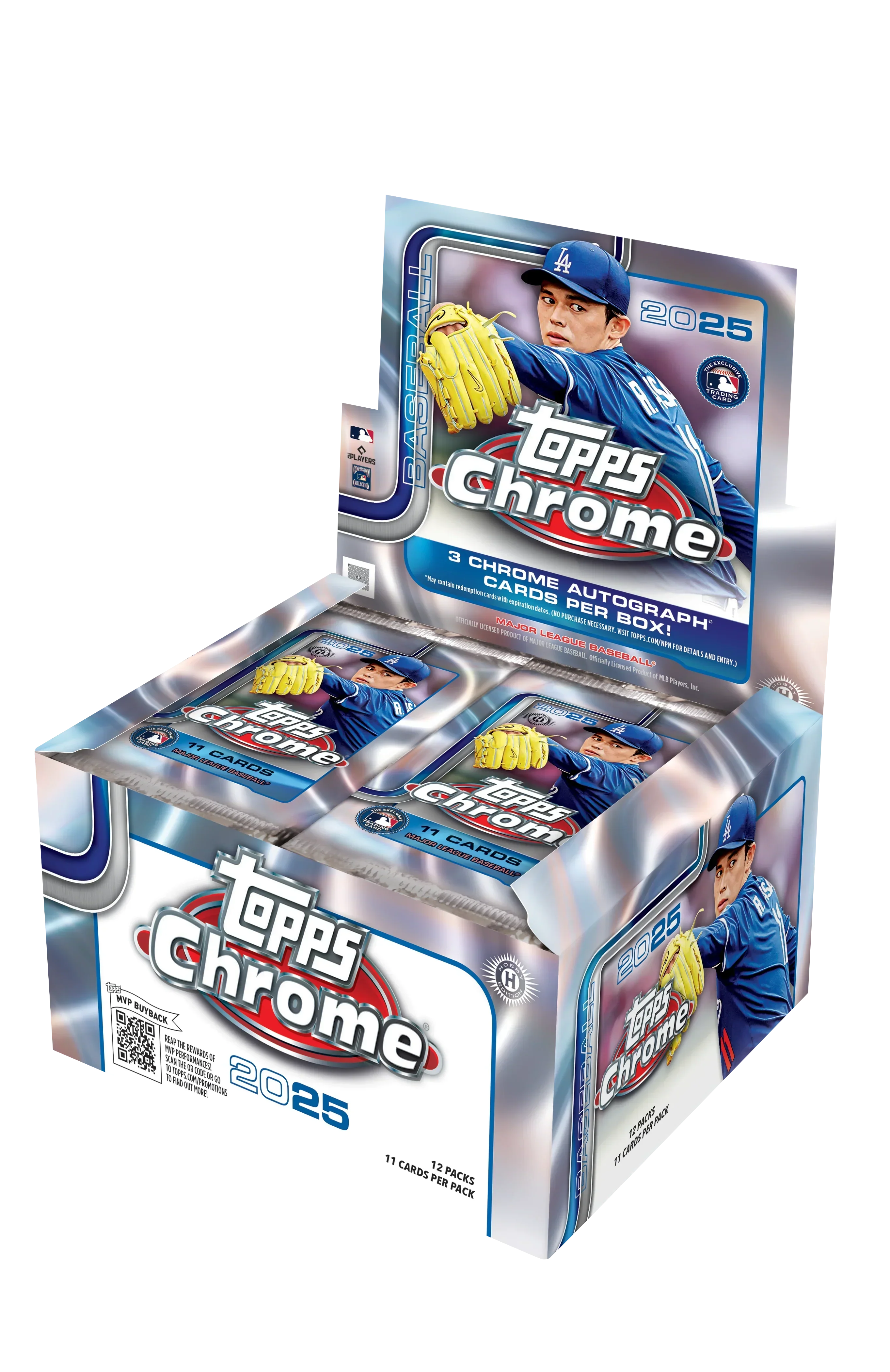 2025 Topps Chrome Baseball Jumbo 8 Box Case