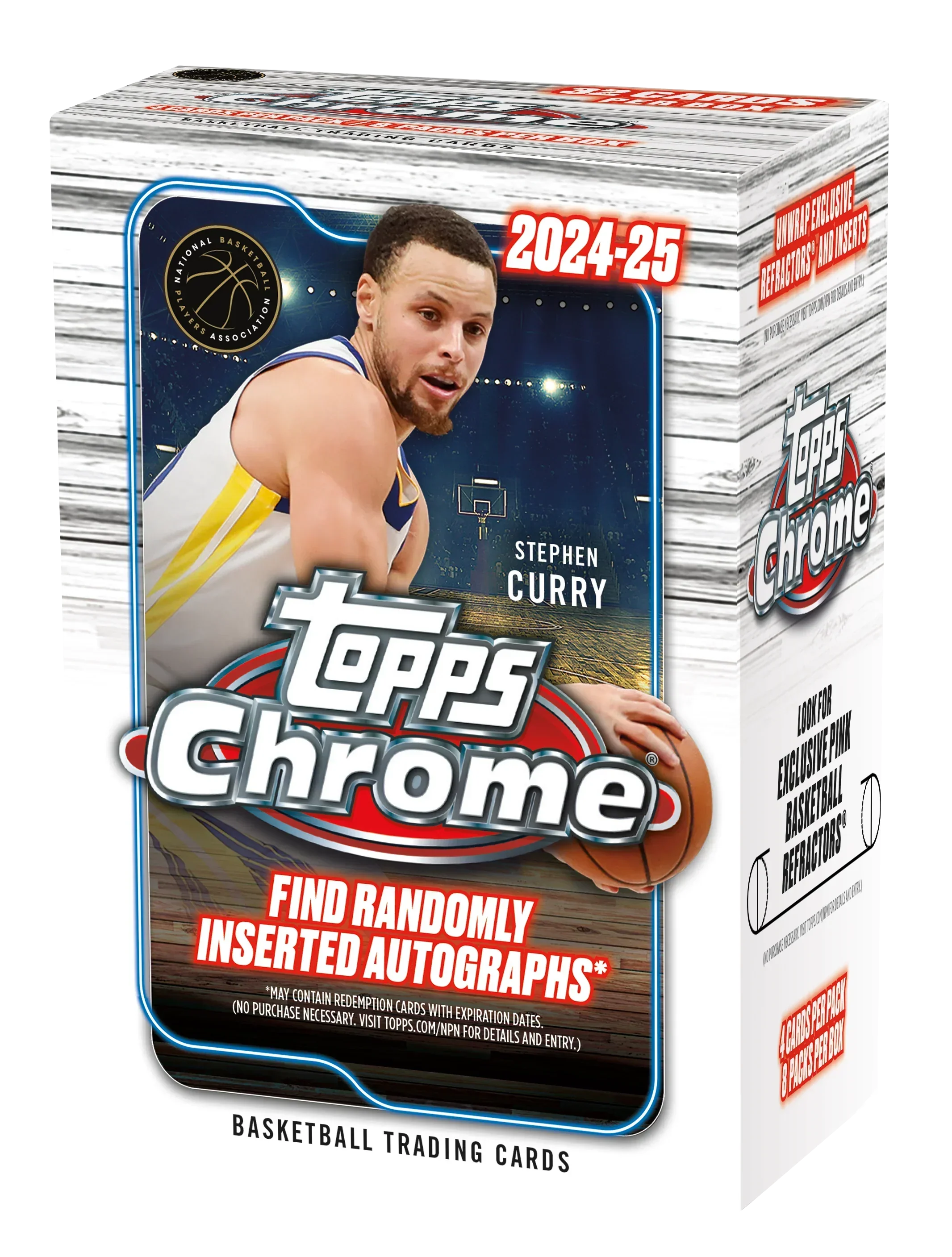 2024/25 Topps Chrome Basketball Blaster 40 Box Case