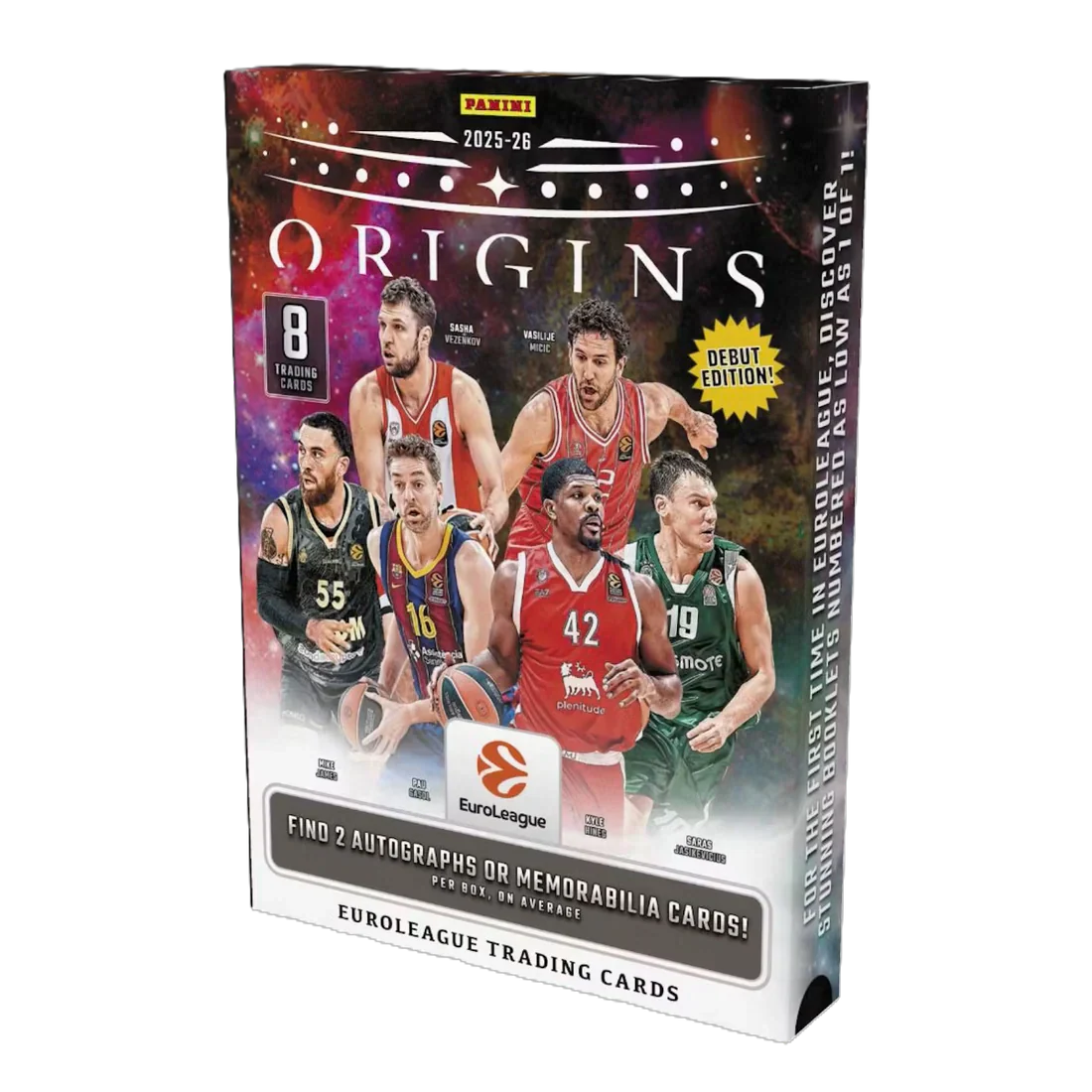 2025/26 Panini Origins EuroLeague Basketball Hobby Box